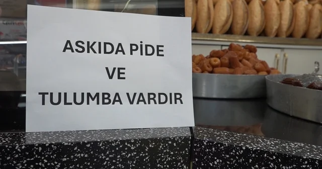 Rize de askıda ekmek, pidenin ardından askıda tulumba kampanyası başladı Rize Haberleri