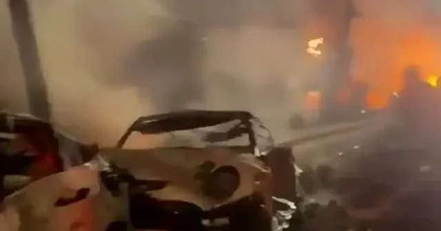 Tel Aviv’in kalbinde büyük yıkım: İsrail Savunma Bakanlığı çevresi vuruldu VİDEO İZLE