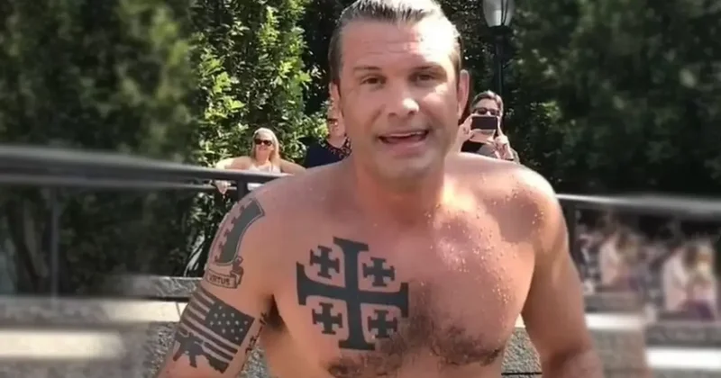 ABD Savunma Bakanı’nın dövmeleri tartışma yarattı! “Kafir” yazısı dikkat çekti