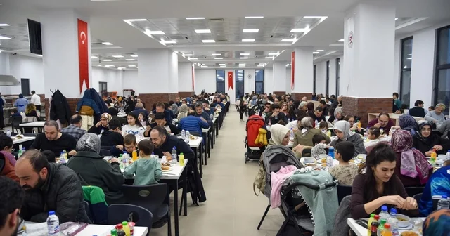 BŞEÜ personeli iftar yemeğinde bir araya geldi Bilecik Haberleri