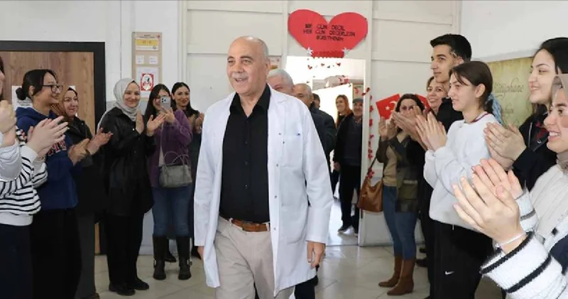 Başladığı yerde noktayı koydu: Tam 37 yıl aynı okulda görev yaptı