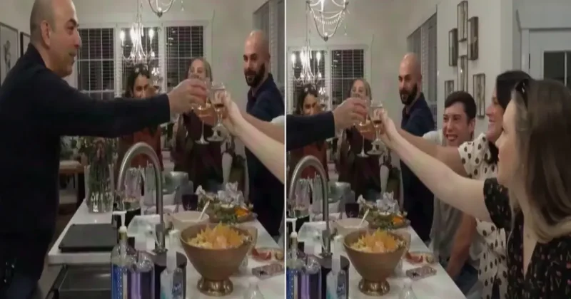 Amerika da yaşayan İranlılar ülkelerine saldırıyı kutluyor