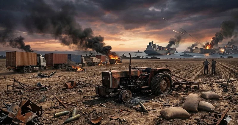 Tarım sektörü savaşın yeni cephesi oldu: Sevkiyatlar durdu Sözcü Gazetesi