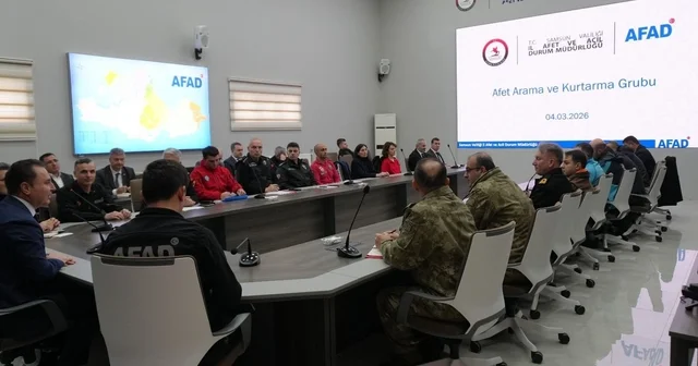 Samsun da afet müdahale planı toplantısı Samsun Haberleri