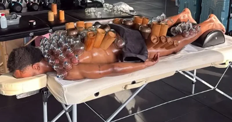 Dünyaca ünlü isim hacamat yaptırdı