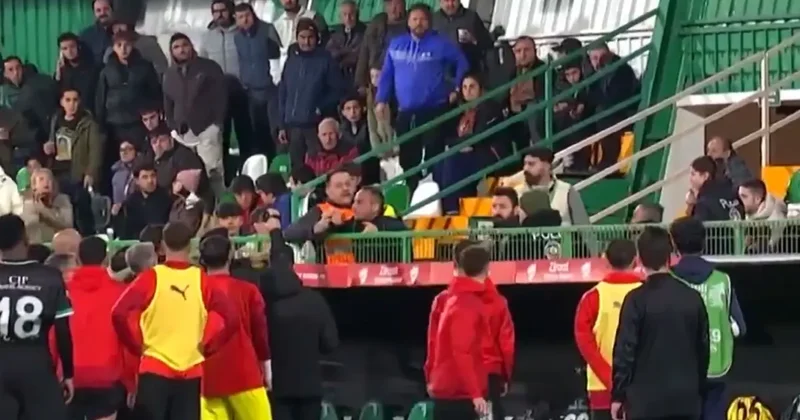 Bodrum FK Iğdır FK maçında ırkçılık skandalı! Stattan apar topar çıkartıldı