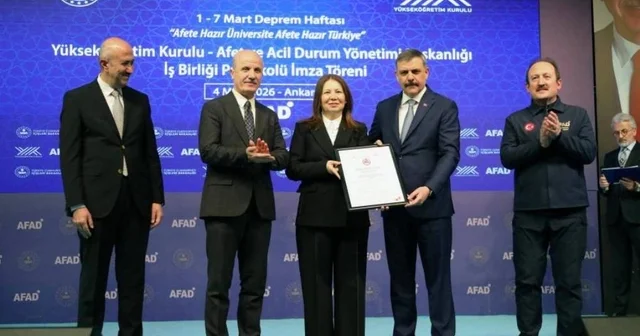 OMÜ Kentsel Arama ve Kurtarma Ekibi akreditasyon sertifikasını aldı Samsun Haberleri