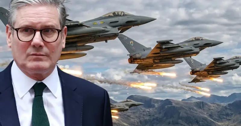 İngiltere den Katar a 4 Typhoon Savaş Uçağı