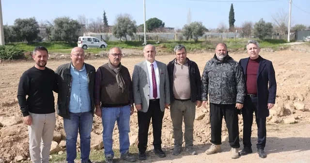 Gerenkova Cemiyet Alanı için incelemelerde bulunuldu Aydın Haberleri
