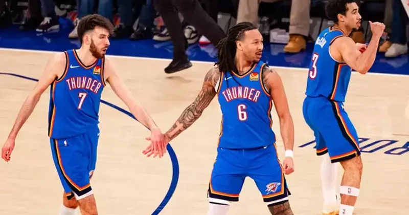 NBA de Oklahoma City Thunder deplasmanda kazandı! Fanatik Gazetesi Basketbol Haberleri Spor