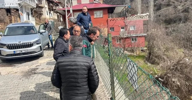 Saimbeyli de dere ıslahı çalışmaları için saha incelemeleri gerçekleştirildi Adana Haberleri