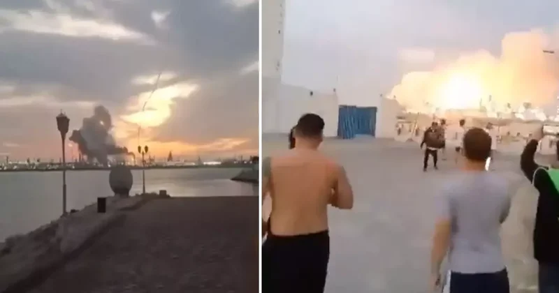 Bahreyn de Petrol Tesisine Füze Saldırısı