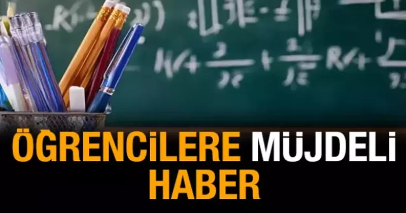 Öğrencilere müjdeli haber! 7 gün tatil olacak