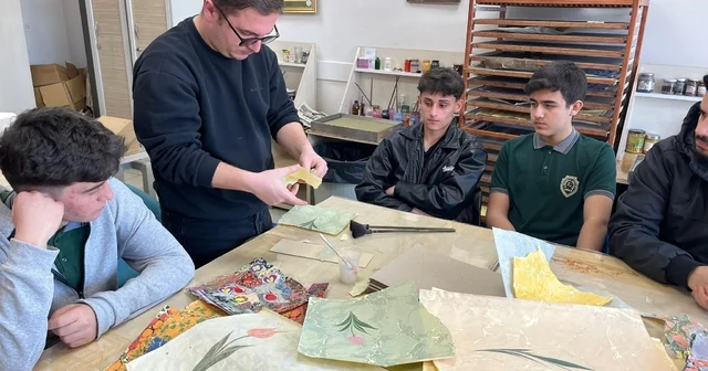 Liseli gençler sanat dolu gün yaşadı Düzce Haberleri