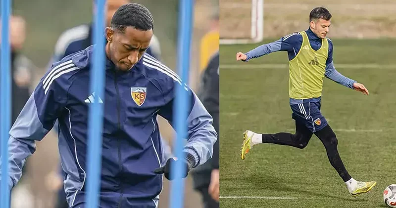 Zecorner Kayserispor, Trabzonspor maçının taktik çalışmasını yaptı