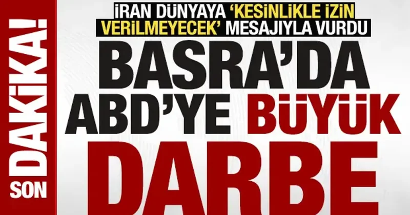 Basra Körfezi nde sıcak temas: İran, ABD tankerini füzelerle vurdu