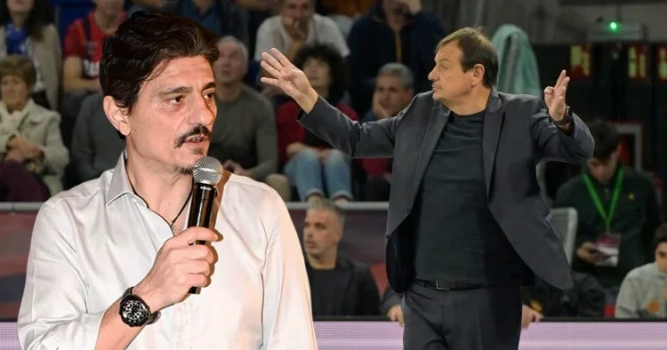 Ergin Ataman dan Giannakopoulos sözleri: Eminim ki bu kupaları kendi masası için istemiyor!