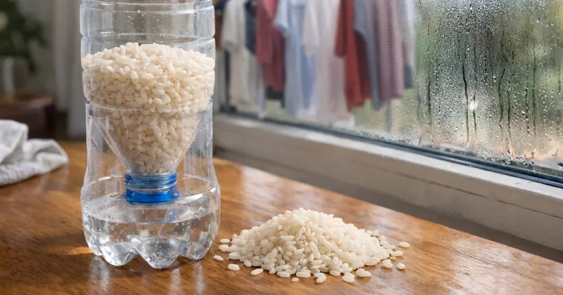 Kurutma makinesini unutun: Bir avuç pirinç ve pet şişe bakın ne işe yarıyor Sözcü Gazetesi