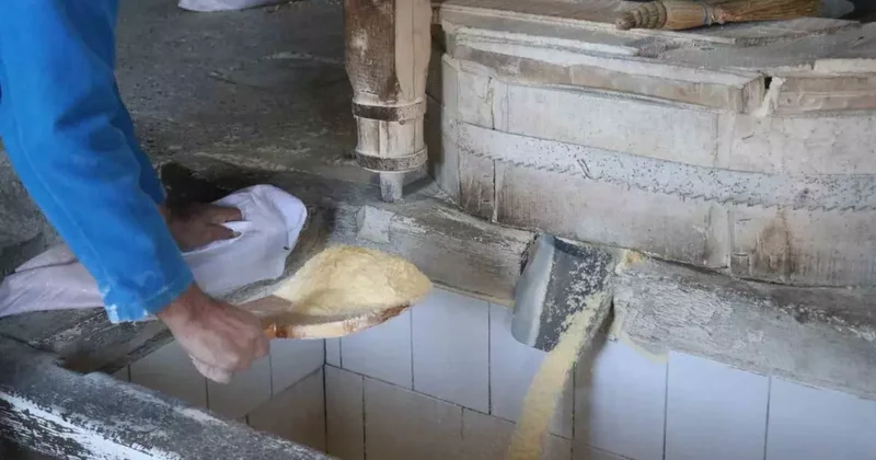 Tarihe meydan okuyan 1500 yıllık değirmen