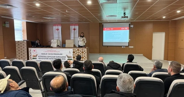 Kütahyalı küçükbaş hayvan yetiştiricilerine üretimi arttırmaya yönelik eğitim Kütahya Haberleri