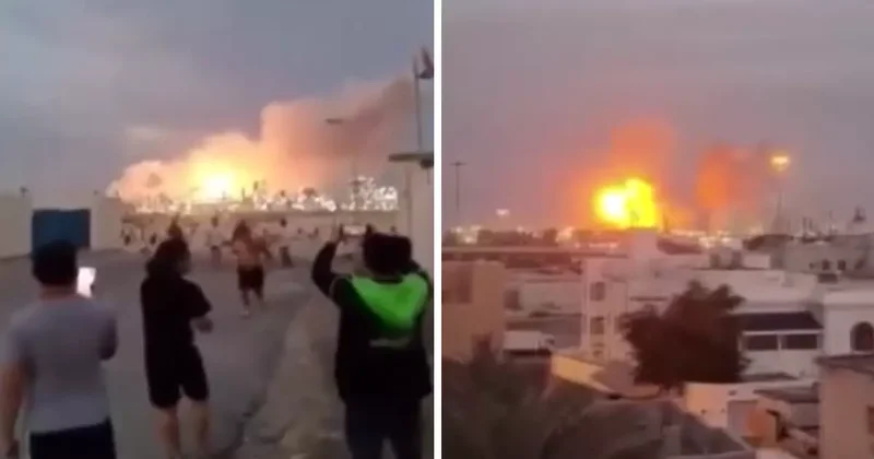 Bahreyn’deki Bahreyn Petrol Şirketi’ne ait tesis füzeyle vuruldu