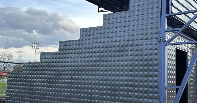 Futbol sahasına malzeme deposu Düzce Haberleri