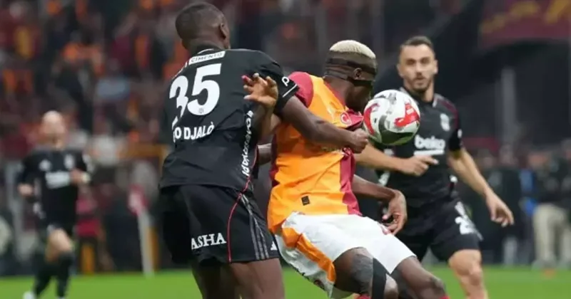 Beşiktaş, Tüpraş Stadyumu nda Galatasaray’a karşı üstün
