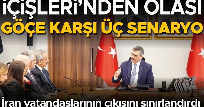 İçişleri’nden olası göçe karşı üç senaryo