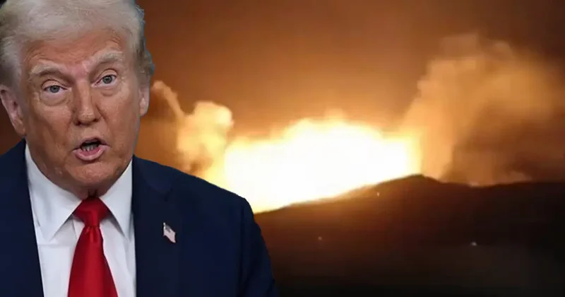 Trump, İran a saldırının görüntülerini paylaştı: Birçok askeri liderlerini ortadan kaldırdık