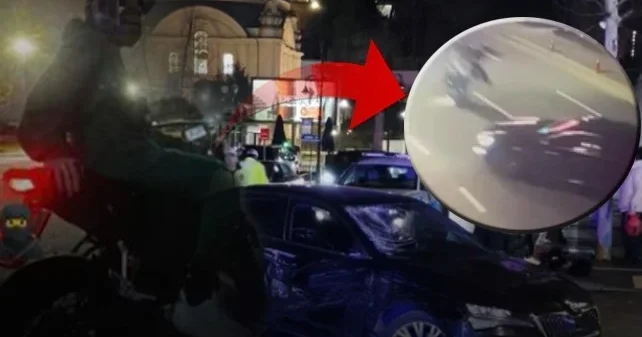 Beşiktaş ta feci kaza... Otomobil motosiklete çarptı, 2 genç hayatını kaybetti