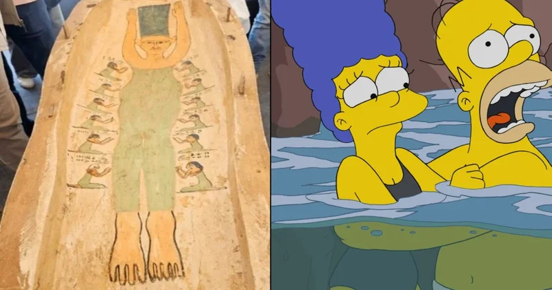Mısır da 3.400 yıllık lahitten Simpsonlar çıktı Sözcü Gazetesi