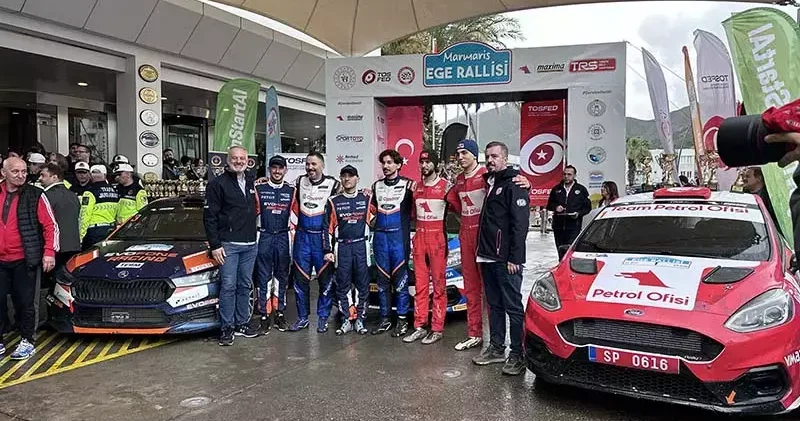 Marmaris’te ralli heyecanı sona erdi