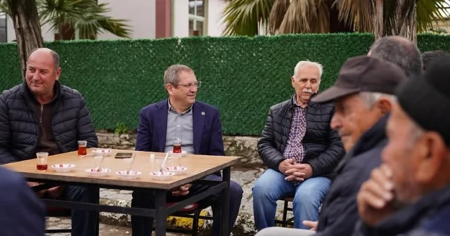 Altınova da Başkan Ergin den halkla samimi buluşma Balıkesir Haberleri