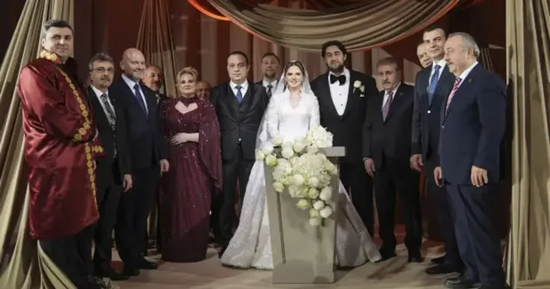 BBP Genel Başkanı Destici nikah şahidi oldu