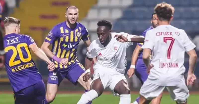 Antalyaspor Eyüpspor! Karşılaşmada golsüz eşitlik sürüyor CANLI