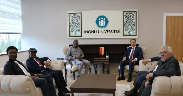 Gana Büyükelçisi nden İnönü Üniversitesi ne ziyaret Malatya Haberleri