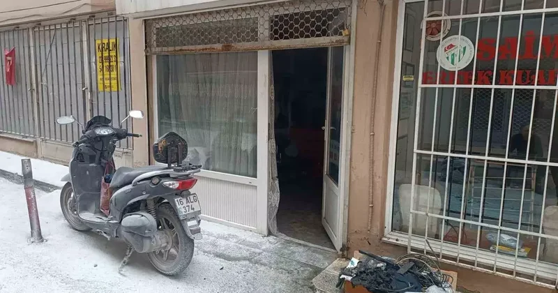 Bursa’da jeneratör yangını korkuttu