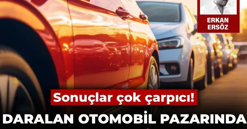 Sonuçlar çok çarpıcı! Daralan otomobil pazarında satışlarını artırabilen 10 marka