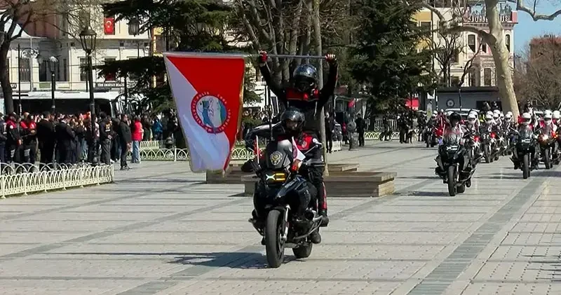 İstanbul da Türk Polis Teşkilatı nın 181. yıl dönümü kortej geçişiyle kutlandı