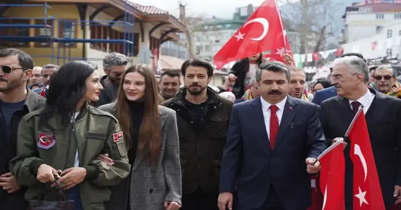 Kuruluş Orhan oyuncularına Bursa da büyük ilgi