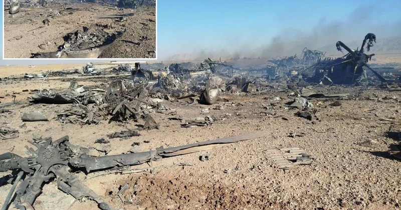 İran: Pilotu kurtarmaya gelen 2 Black Hawk helikopteri ve bir C 130 uçağını imha ettik