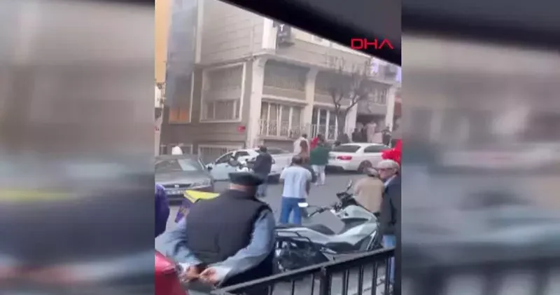 Şişli de otelde yangın