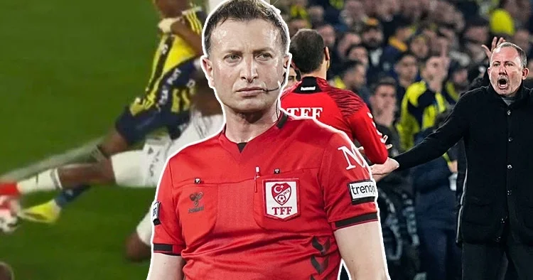 Kadıköy deki derbide tartışma yaratan penaltı kararı: Beşiktaş tan skandal tepkisi!