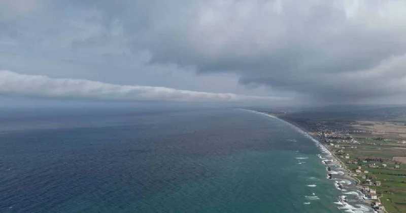 Nadir görünen doğa olayı Samsun da görüntülendi: Görür görmez telefona sarıldılar
