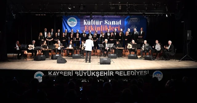 Türk Sanat Müziği konseri Kayserililerden büyük ilgi gördü Kayseri Haberleri