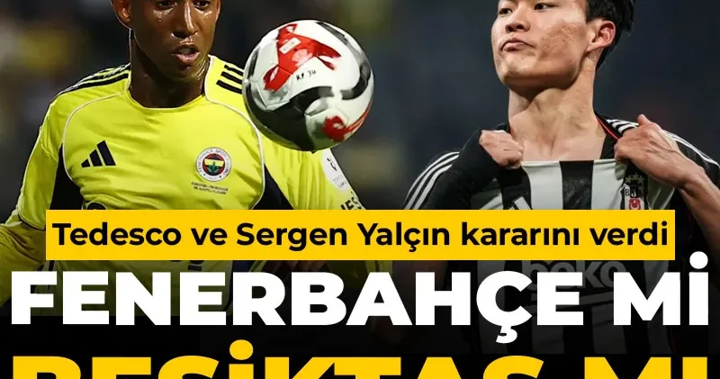 Fenerbahçe mi Beşiktaş mı: Tedesco ve Sergen Yalçın ilk 11’i belirledi