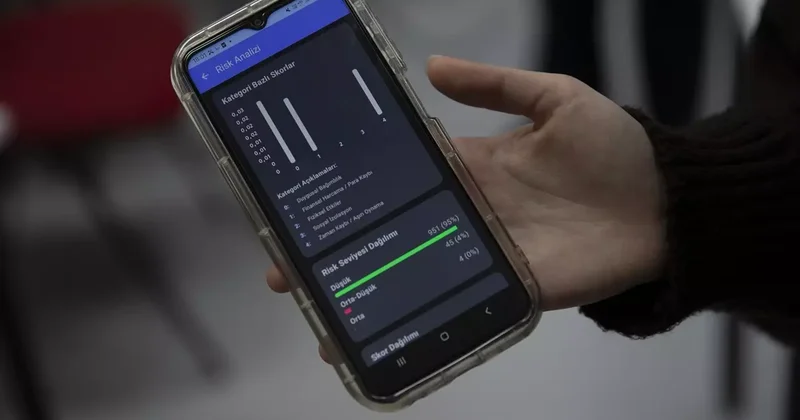 Lise öğrencileri, mobil oyunların bağımlılık riskini analiz eden uygulama geliştirdi