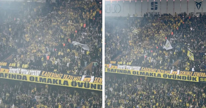 Hepsi birden söyledi! Fener taraftarından Mert Hakan a büyük destek