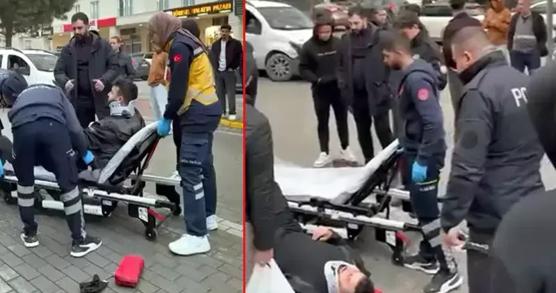 Esenyurt’ta trafik tartışmasında üzerine otomobil sürdüğü motokuryeyi yaraladı