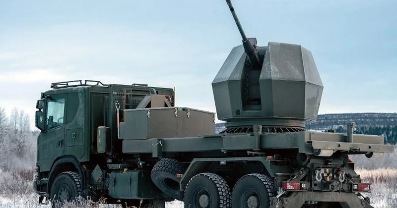 Gökyüzünü temizleyen 40 mm lik top kamyona monte edildi! Ülkenin eline geçecek Sözcü Gazetesi